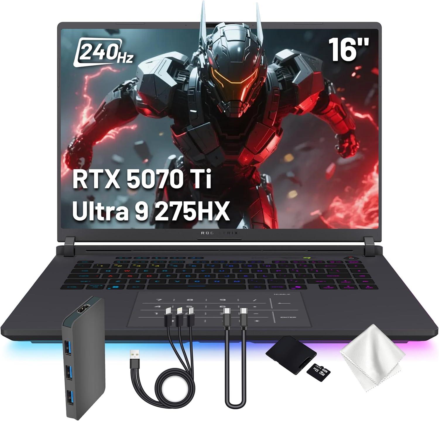ASUS ROG Strix G16 - KI-Workstation, ohne Engpässe, TGP/TDP, Karriere