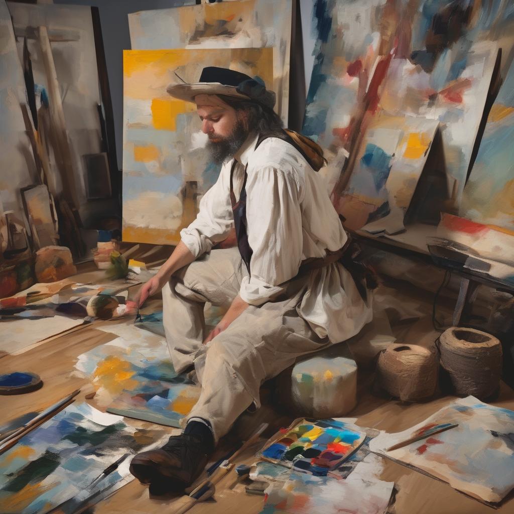 Η Μοναδική Τεχνική του Καλλιτέχνη